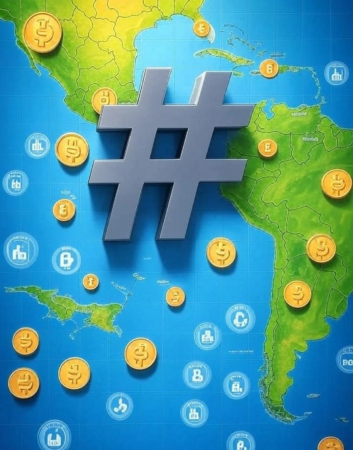 RSR coin image showing Latin American stablecoin adoption and payment rails