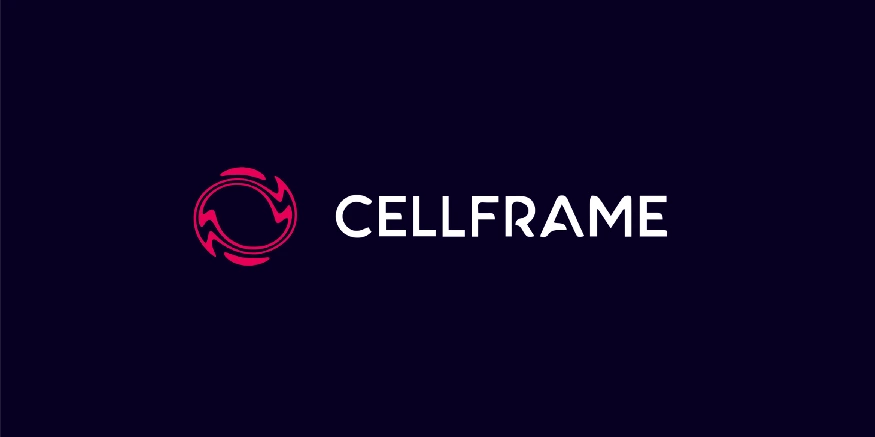 CELL token logo with black background