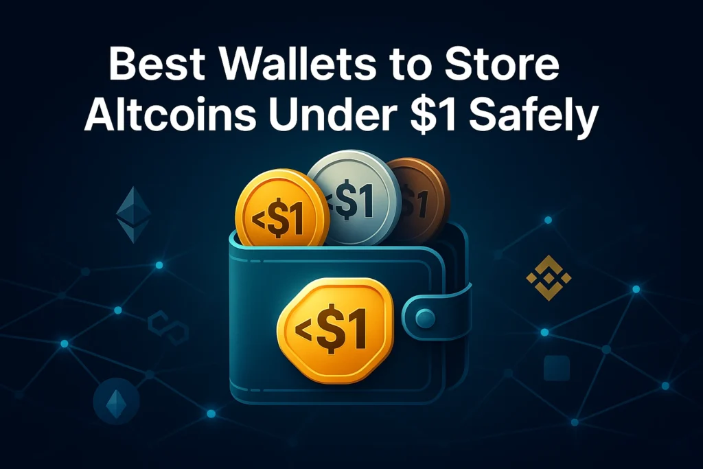 Featured image of wallet for altcoins under $1 securely