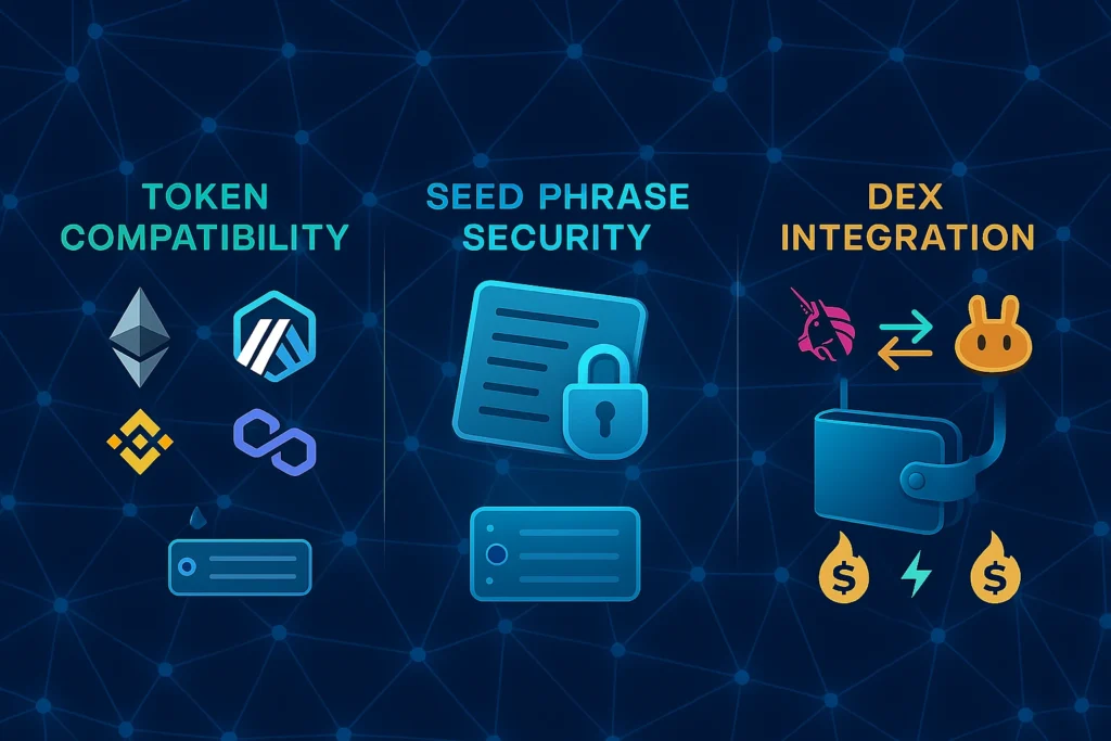 Features of Wallet for altcoins under $1 securely