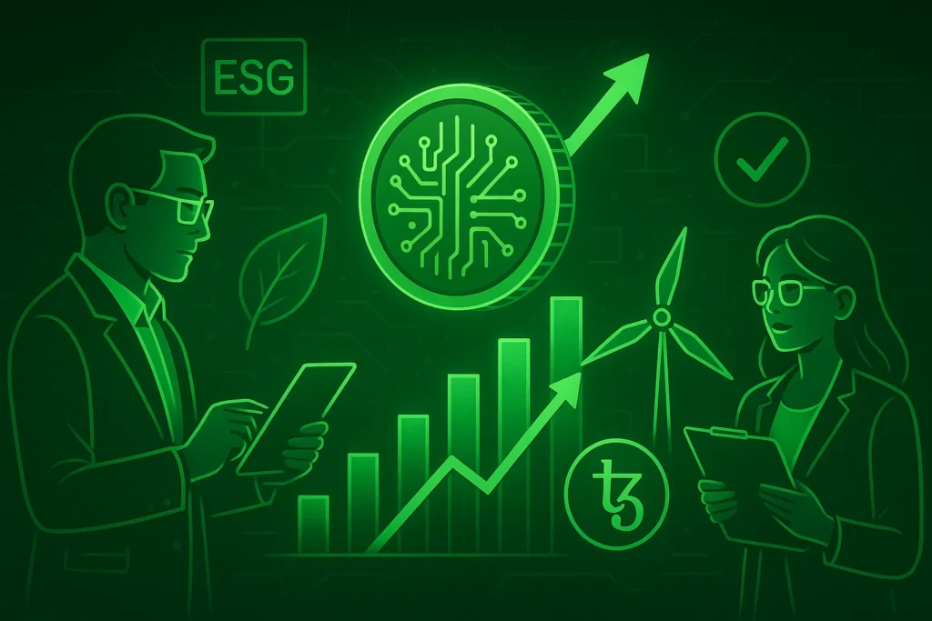 Investors exploring benefits of eco-friendly altcoins with ESG impact