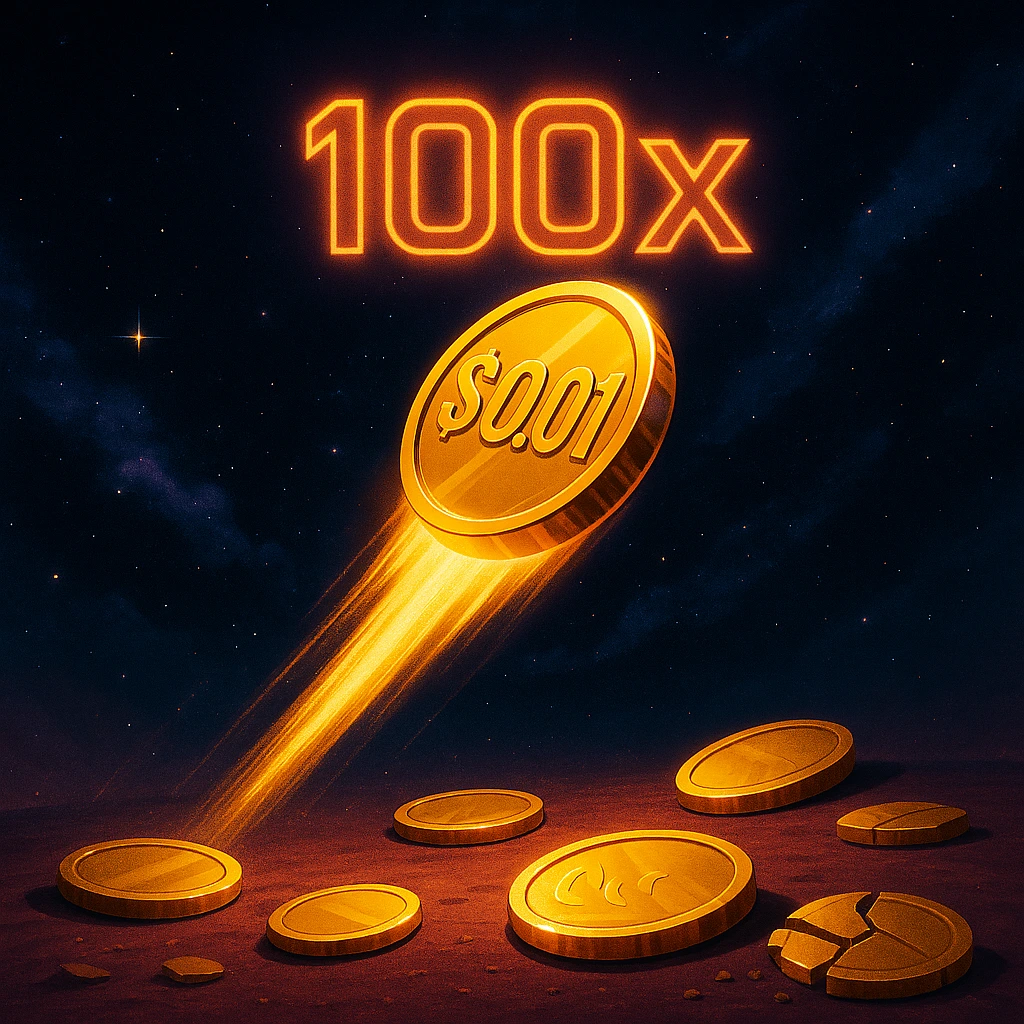 Sub-$1 altcoin breaking out and reaching 100x — high-potential crypto concept