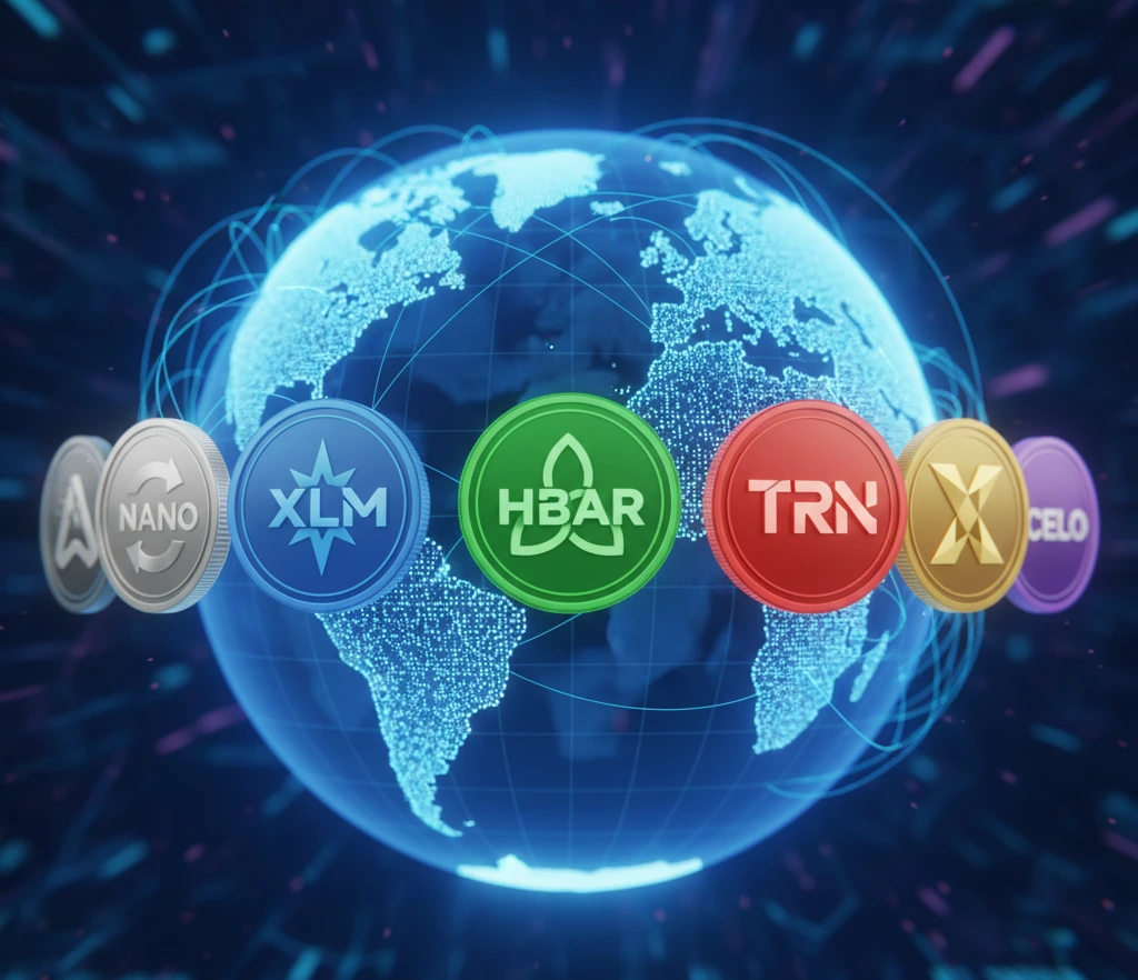 Best payment altcoins under $1 with global digital payment connections.