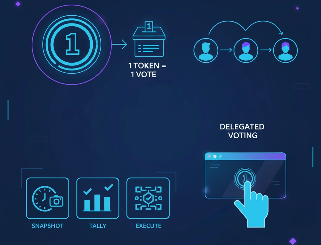 How governance altcoins under $1 give DAO members voting power.