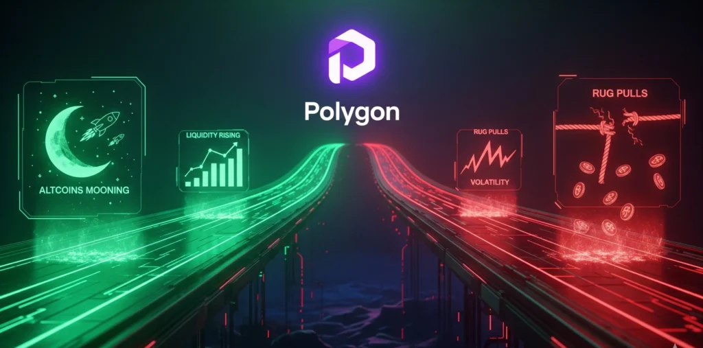Risks and rewards of Polygon altcoins under $1 in 2025.